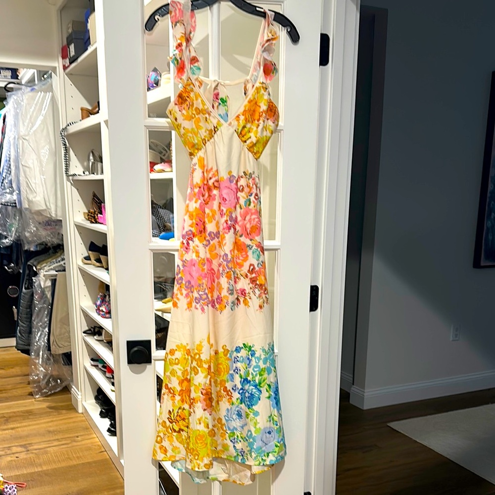 Floral Multicolor Dress Size Small NWOT